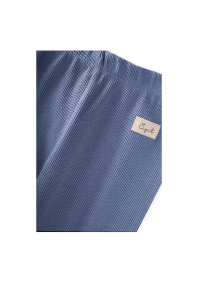 Cigit Tayt Pantolon 1-5 Yaş İndigo Mavi Indigo