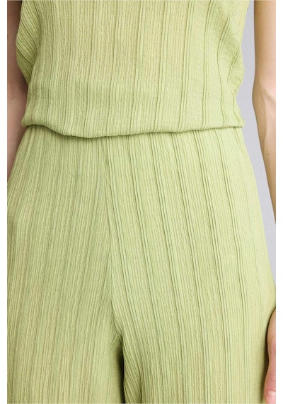 Defacto Wıde Leg Kırışık Dokulu Açık Yeşil Pantolon F6172ax26smgn743 Yeşil-gn743
