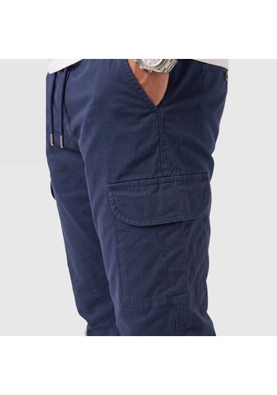 Deepsea Erkek Slim Fit Likralı Petrol Mavisi Kargo Jogger Pantolon İpli Bel Lastikli Paça 1601569 Deepsea Erkek Slim Fit Likralı Petrol Mavisi Kargo Jogger Pantolon İpli Bel Lastikli Paça 1601569
