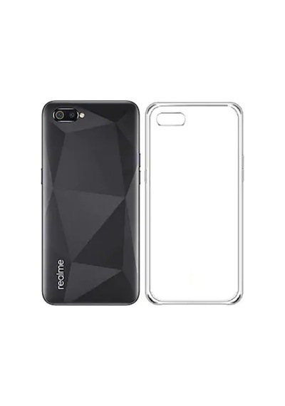 Realme C2 Kilif Seffaf Silikon Hibrit Case 417921947