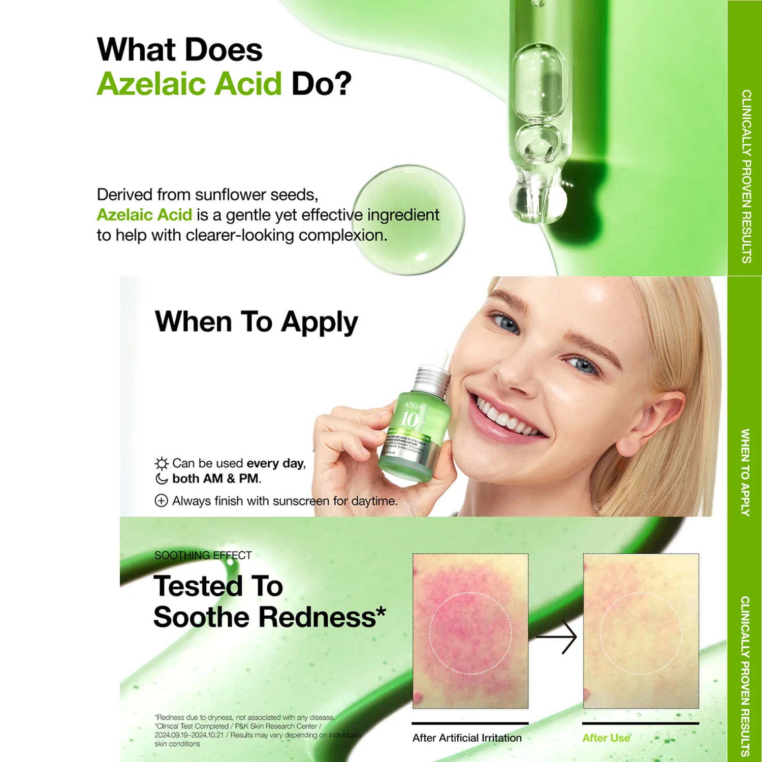 Anua Azelaic Acid 10 Hyaluron Redness Soothing Serum