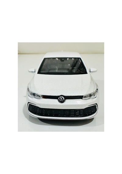Golf 8 Yeni Kasa 2024 Diecast Metal Model Beyaz Renk 1:36 Beyaz
