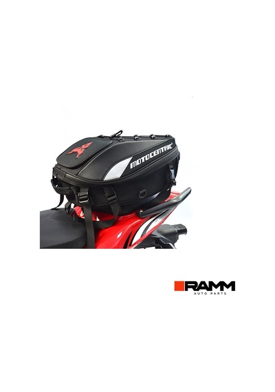 Bmw Motorrad R1250gs / Adv - R1300gs / Adv Bagaj Üstü Genişleyebilen Çanta Kırmızı Siyah