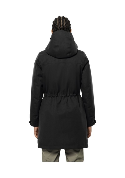 Jack Wolfskin Fıerce Wınd Parka W Siyah Siyah