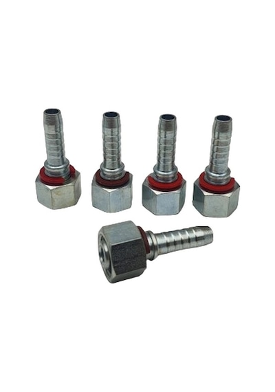 Metrik Düz Başlık 1/4 - 10l M16x1.5