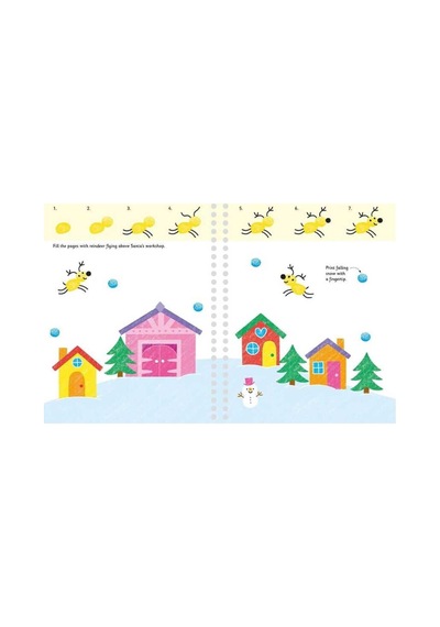 Usborne Fingerprint Santas Workshop