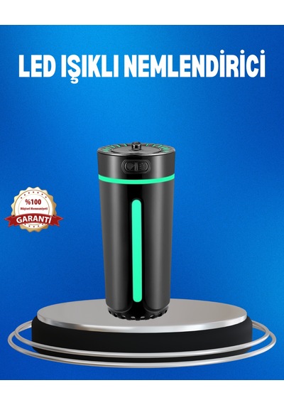 Usb Bağlantılı Led Li Hava Nemlendirici Aromaterapi Buhar Difüzörü - Lisinya