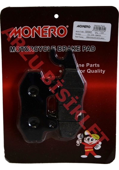 Honda Cbf 150 Fren Disk Balatası Ön Fren Balatası Monero