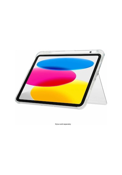 Targus Thz927 Click In Clear + Kickstand Apple Uyumlu iPad 10.9 10th Gen Tablet Kılıfı - Şeffaf Arka Kapak