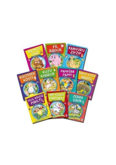 Allahın Isimlerini Öğreniyorum 2 Set (10 Kitap)