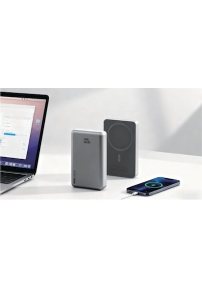 Nettech Nt-pw42 20w Pd 10000 Mah Magsafe Powerbank - Gri