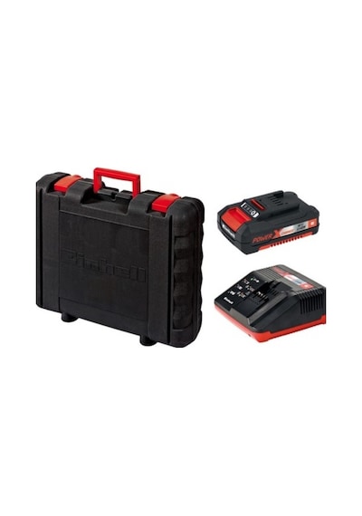 Einhell KİT5 18V 5.2 Ah Li-ion Akülü Kırıcı + Taşlama + Matkap Seti