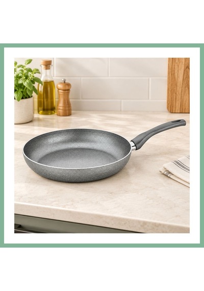 Bşkvirgo Granit Tava 22 Cm Tek Saplı Bsk2026