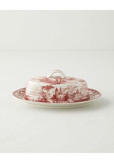 Preston Stoneware Sunumluk 23,5x16x10 Cm Bordo