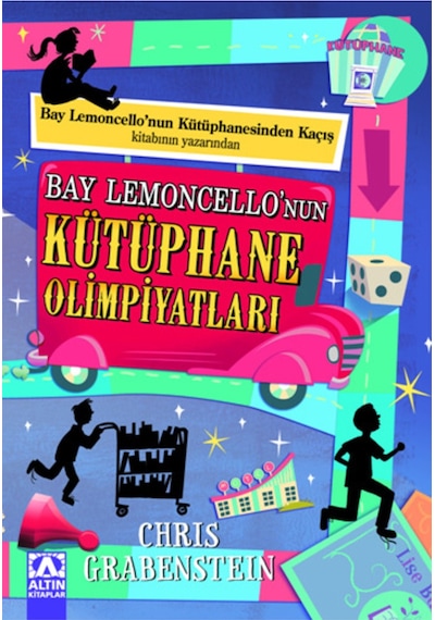 Bay Lemoncello'nun Kütüphane Olimpiyatları - Chris Grabenstein - Altın Kitaplar