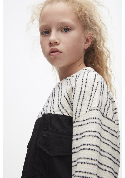 Nk Kids Mood 37315 Kız Çocuk Sweatshirt Siyah