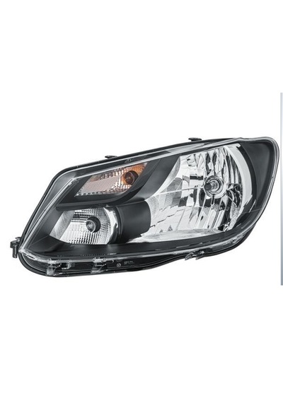 2k5941005b Caddy 2011-2015 Sol Far Tekli Siyah Tip