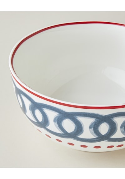 English Home Florend Bone Porselen Kase 14 Cm Renkli Renkli