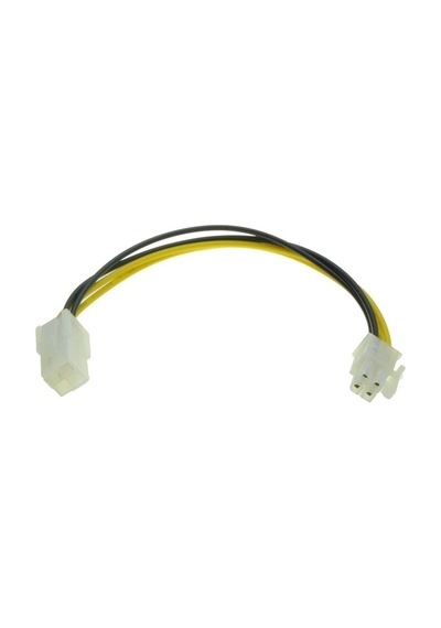 Lunatic 1651 4 Pin Atx Cpu Güç Uzatma Kablosu Dişi Erkek 12v 20 Cm Uzunlukta Bağlantı Noktalı 0.1 M