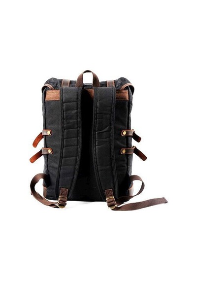 Muchuan 9159X Kanvas Günlük Sırt Çantası Siyah