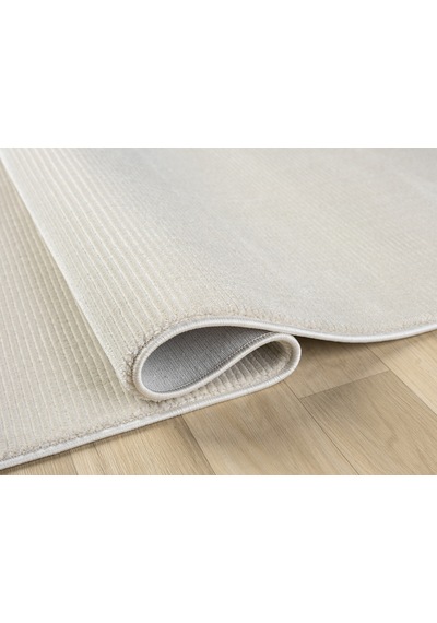 Mariesse Home Artes Serisi Bambu Dokulu Modern Sık Dokuma Koridor Kesme Yolluk Dokuma Makine Halısı Gri