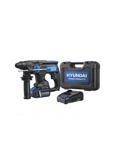 Hyundai RH20X-20FT Akülü Kırıcı Delici Sds Plus 20v 2J Darbeli Matkap Seti Tek Akülü Kömürsüz Motor