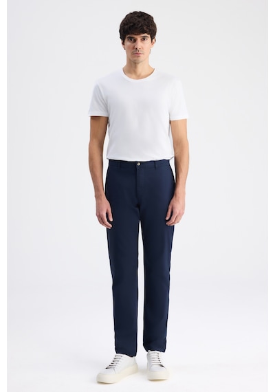 D's Damat Ds Damat Relaxed Fit Pilesiz Lacivert Gabardin Chino Pantolon 6hcc3ı303777m Çok Renkli