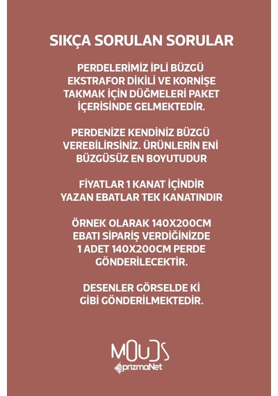 Art Flora Desenli Süet Oturma Odası Salon Fon Perde Baskılı Ekstrafor Büzgü Tek Kanat Prd-1029 Çok Renkli