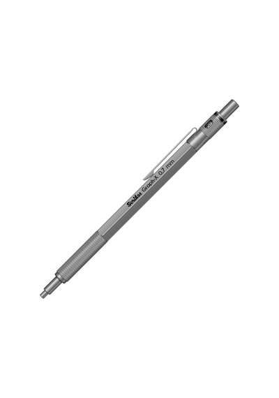 Scrikss Graph-x Versatil Kalem Kurşun Gri 0.7mm Çok Renkli