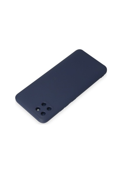 Realme C11 Kılıf Nano İçi Kadife Silikon - Lacivert Bz8683140442546