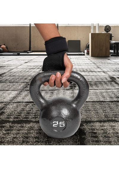Bilek Destekli Parmaksız Fitness Elddiveni / Crossfit Ağırlık Kaldırma Padedi Çift