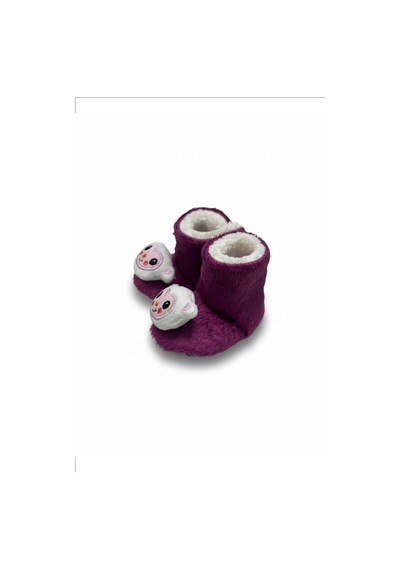 Balbeybi Mor Ayıcık Bebek & Çocuk Ev Botu Sıcak Tutan Peluş Panduf, Yumuşak Ve Esnek Tasarım Mor Balbeybi Mor Ayıcık Bebek & Çocuk Ev Botu Sıcak Tutan Peluş Panduf, Yumuşak Ve Esnek Tasarım Mor