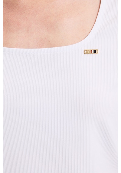U.s. Polo Assn. Kadın Beyaz Tişört Basic 50323524-vr013