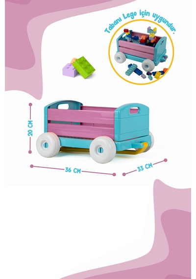 Çek Çek Arabam Pembe  / Urt046-002
