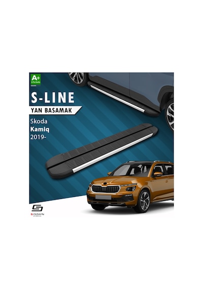 S-Dizayn Skoda Kamiq S-Line Aluminyum Yan Basamak 183 Cm 2019 Üze