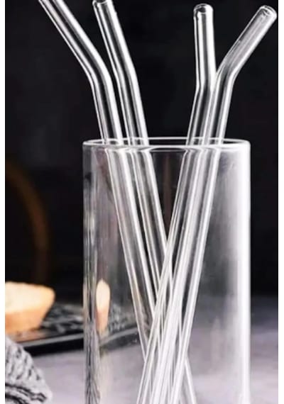 6'lı Cam Pipet Termosilikat Isıya Dayanıklı