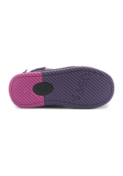 U.s. Polo Assn. Phıta Jr 5pr Siyah Kız Çocuk High Sneaker Siyah-fusya