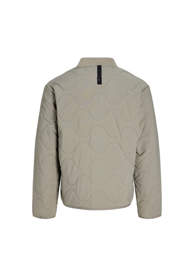 Jack & Jones Erkek Beyzbol Yaka Uzun Kollu Puffer Mont - Axel Vetiver Vetiver