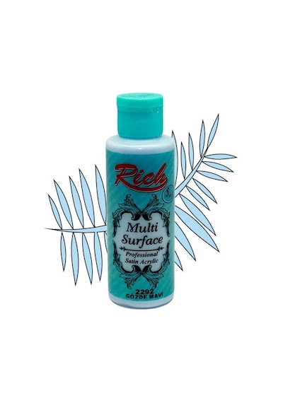 Rich Multi Surface Her Yüzey için Akrilik Boya 120 Cc. 2292 Gözde