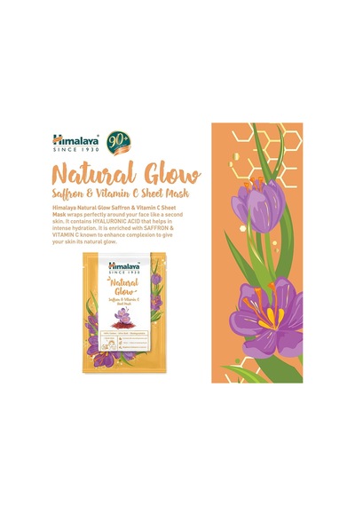 Aydınlatıcı Kağıt Maske, Safran, C Vitamini, Hyaluronic Acid,%100 Pamuk, Geri Dönüştürülebilir, Tüm Ciltler, Diğer
