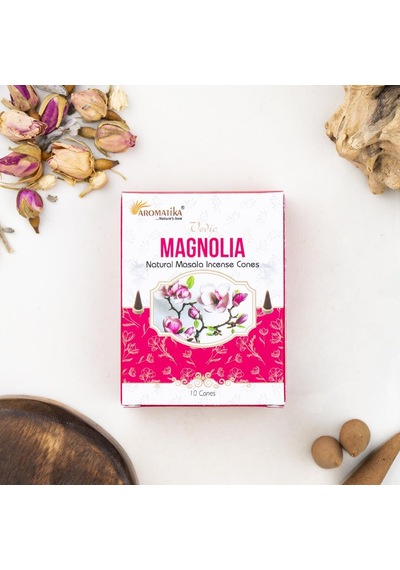 Aromatika Manolya Aromalı Konik Tütsü