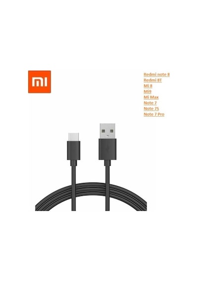 Xiaomi Redmi Note 8-8T-Note7-7S Type C Şarj Ve Data Kablosu