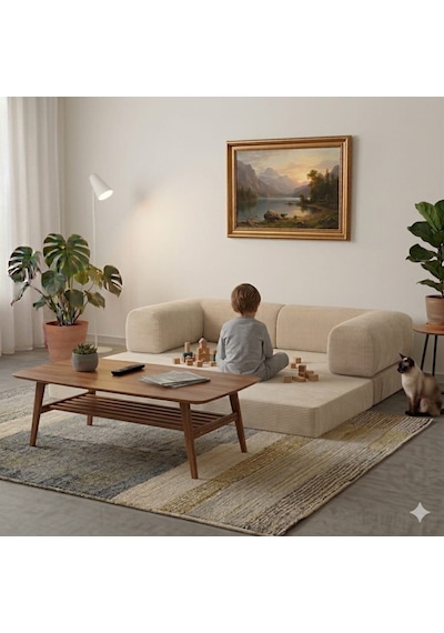 Herev 300x200 Süngerli Köşe Koltuk Takımı Fitilli Kadife Kumaşlı Yatak olabilir Şark Köşe Krem Herev 300x200 Süngerli Köşe Koltuk Takımı Fitilli Kadife Kumaşlı Yatak olabilir Şark Köşe Krem