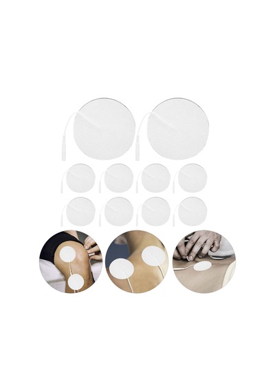 TıpTeknikMarket 10 Paket Yuvarlak 3.2 Cm Tens Elektrod Pedi