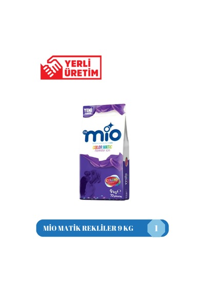 Hes Mio Matik Renkliler 9 Kg