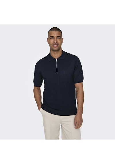 Only & Sons Wyler Life Erkek Lacivert Polo Tişört 22028606-dr Lacivert