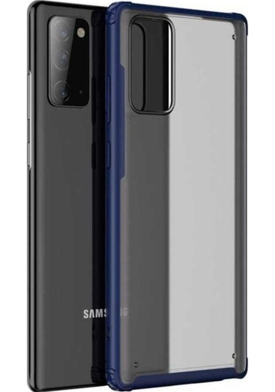 Galaxy Note 20 Kılıf Zore Volks Kapak Lacivert