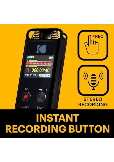 Kkonsantrasyon Dictaphone Vrc550 Ses Kayıt Cihazı