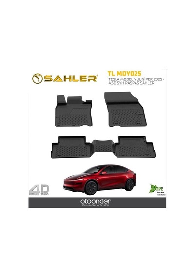 Sahler Paspas Araca Özel Tesla Model Y Juniper 2025+ 4,5d Syh