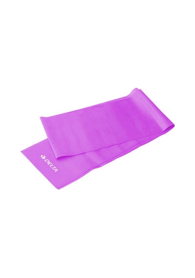 Delta Pilates Bandı Hafif Sert 150 x 15 CM Egzersiz Direnç Lastiği (Uç Kısmı Açık)
